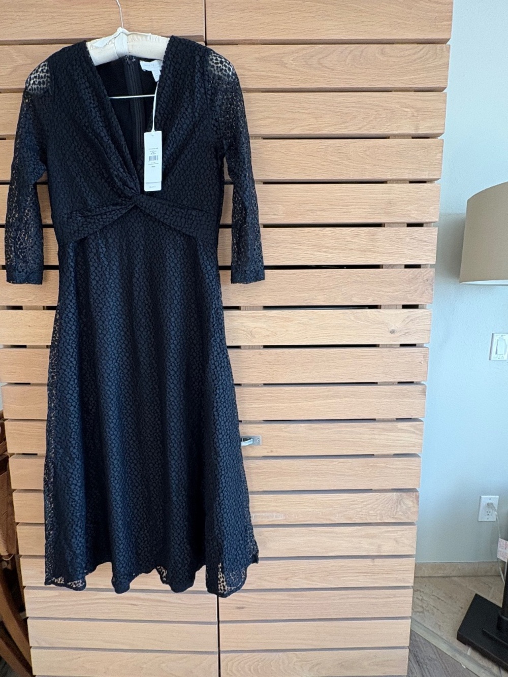 The White Company "Lace Twist-Front Dress" — NWT, Sold Out at Retail!